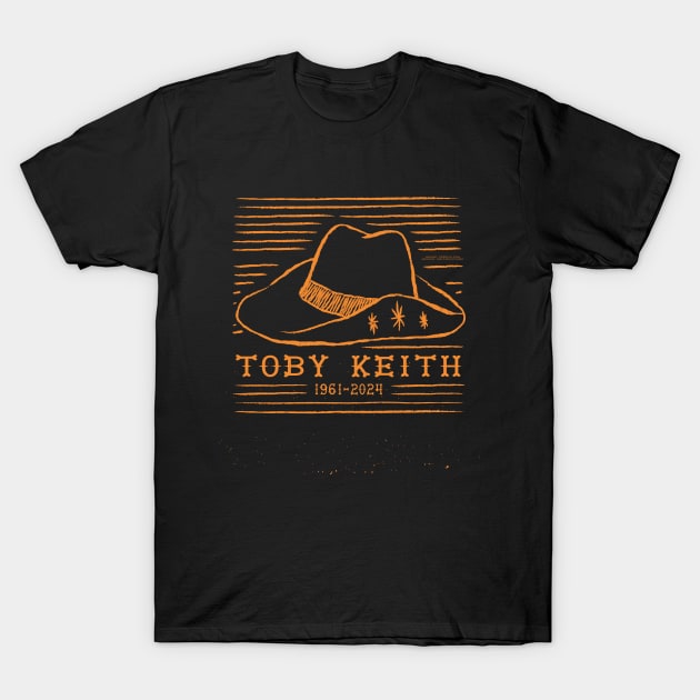 Toby Keith USA 1961 2024 Music D44 T-Shirt by Onlymusicians